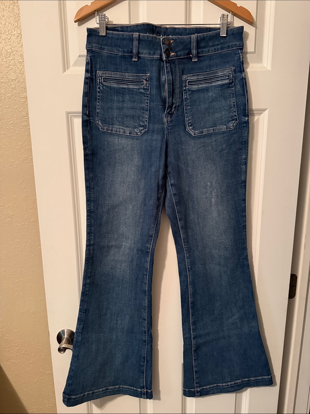 American Eagle Outfitters Dark Blue Flare Jeans